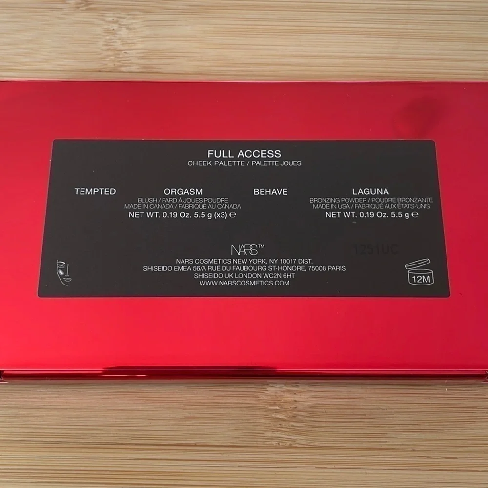 NARS flushed finish